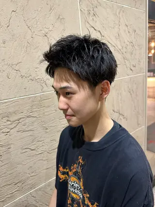 ショート メンズ 溜 一太のヘアスタイル