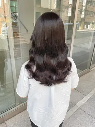 ロング カラー 美髪美容師 くぼた店長🫧のヘアスタイル
