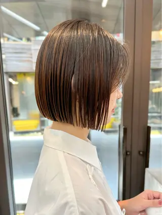 ショート パーマ mee.表参道所属・ボブ/ショート /パーマ/shinのヘアスタイル