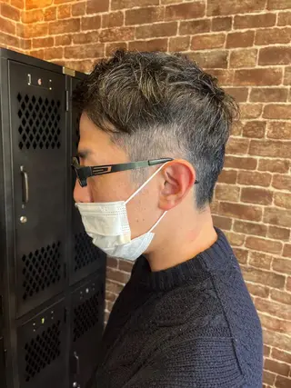 ショート カラー パーマ ヘアアレンジ メンズ キッズ ネイル マツエク・マツパ アイブロウ times salon名駅所属・久木原 ゆりのヘアスタイル