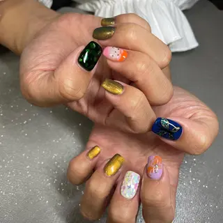 ネイル うにゃねいる🌷 Mayaのネイルデザイン