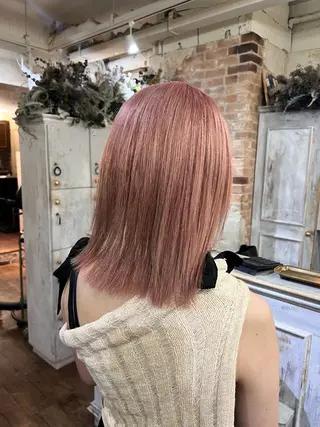 セミロング nico...所属・🌼🌿 百瀬知未🌿🌼のヘアスタイル