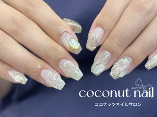 ネイル 神田 ココナッツのネイルデザイン