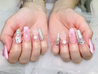 ネイル lucky nail 歌舞伎町のネイルデザイン