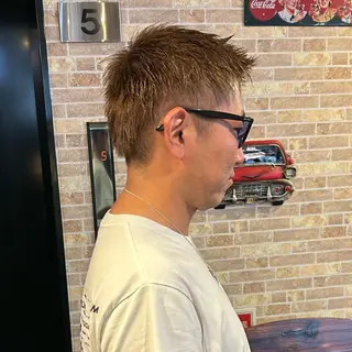 ショート カラー メンズ ツイスパ/メンズ特化 🦋𝑺𝑶𝑵𝑬のヘアスタイル