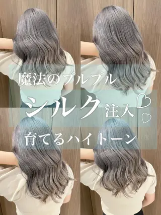 ロング カラー matiz マティス　表参道所属・💜アンブレラカラー 髪質改善　丸尾】のヘアスタイル