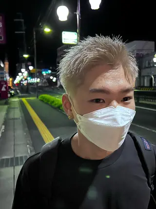 カラー メンズ miyon京都烏丸所属・山本 竜輔のヘアスタイル