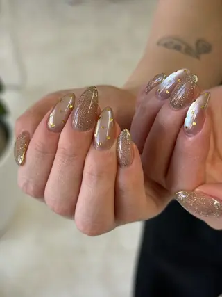 ミディアム 前川 侑香のネイルデザイン