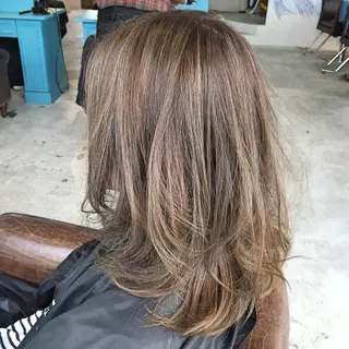 ショート ミディアム セミロング ロング カラー パーマ ヘアアレンジ メンズ キッズ Le Reve (ルレーブ所属・kobayashi $hogoのヘアスタイル