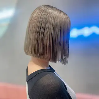 ショート Misaki /ボブ/縮毛矯正のヘアスタイル