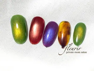 ネイル フルリール 【プライベートサロンのネイルデザイン