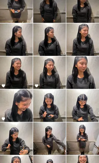 セミロング niche所属・niche　東 くるみ 🩰のヘアスタイル