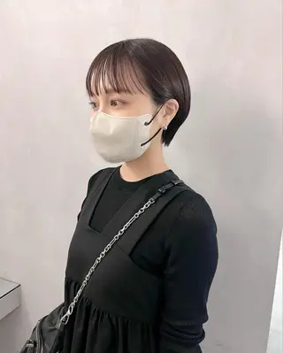 ショート foto所属・𝐁𝐋𝐔𝐄𝐓 /カット特化/新宿のヘアスタイル