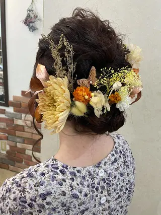 ロング ヘアアレンジ 🦋高瀬寛菜🦋 韓国/ブリーチのヘアスタイル