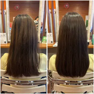 セミロング カラー peal ark いろはのヘアスタイル