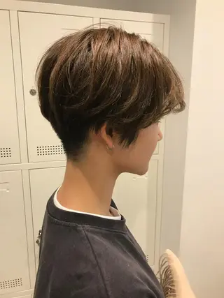 ショート ショートヘア💫 ハイトーン西田拓馬のヘアスタイル