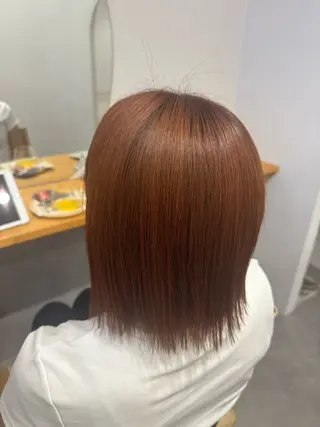 カラー fni.fni所属・坪井 れあのヘアスタイル