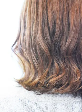 ミディアム カラー 韓国ヘア🇰🇷 Misuzuのヘアスタイル