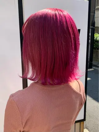 ショート ハイトーン✨艶髪💘 💘 AYANO💘のヘアスタイル