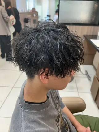 パーマ メンズ Oasis GaRDEN川越店所属・《メンズ特化》 足立　正寛のヘアスタイル