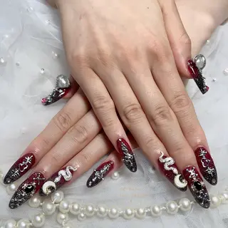 ネイル 💎CC・NaNa 韓国風ネイル🌙Cのネイルデザイン