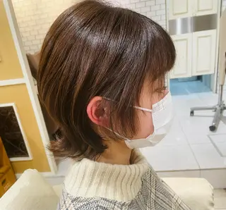 ショート すげさやか ✨メンズカットパーマのヘアスタイル