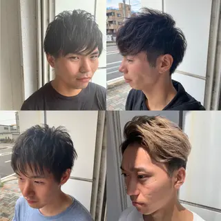 ショート メンズ カラーなら川嶋宏旭✨ salonLEPIAのヘアスタイル