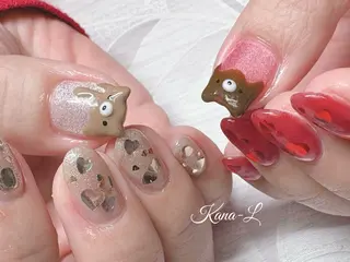 ネイル 芦辺 香奈のネイルデザイン