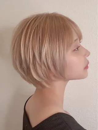 ショート カラー 鍵 魁斗のヘアスタイル