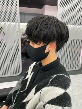 ショート カラー パーマ ヘアアレンジ メンズ 🔷横浜/メンズ TAKUMI🔷のヘアスタイル