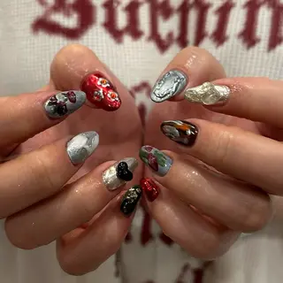 ネイル 個性派ネイル シノのネイルデザイン