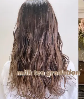 ロング ブリーチなしWカラー 🎀韓国ヘア/amiのヘアスタイル