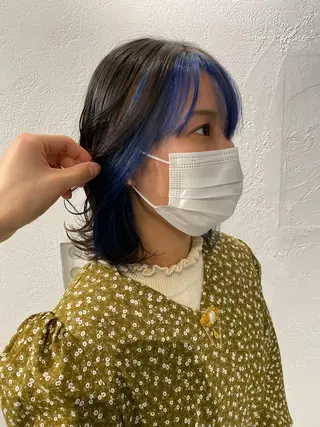 ショート カラー インナーカラー/レイ ヤーカット♡/マキシのヘアスタイル