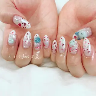 ミディアム nail jaol池袋店所属・ネイルJaol 池袋のネイルデザイン