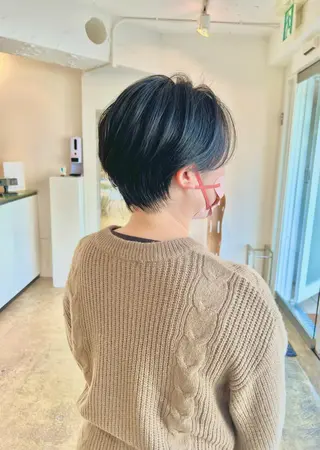 ショート ショート/ボブ/縮毛 三上達大のヘアスタイル