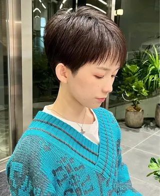 ショート 原宿/ケパーマ 🧺ユウマのヘアスタイル