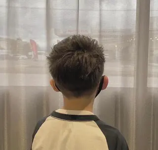 ショート メンズ キッズ 磯田 冬弥のヘアスタイル
