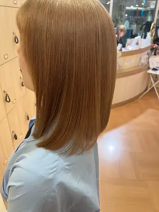 ミディアム Ha naのヘアスタイル