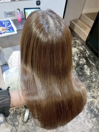 ロング カラー ハイトーン/韓国風/ 艶髪/吉祥寺のヘアスタイル