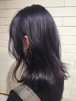 ミディアム カラー トップスタイリスト 👑田添幹宜のヘアスタイル