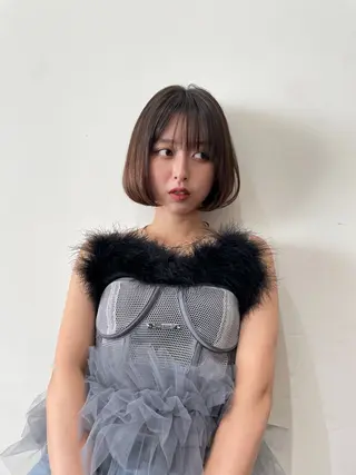 カラー Côte所属・ショート/ボブカット ゆい/Côte表参道のヘアスタイル