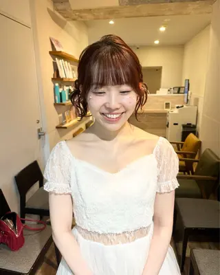 ヘアアレンジ yuki/表参道/ ゆるふわアレンジ𐙚のヘアスタイル