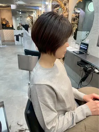 ショート 韓国系/ダブルカラー /トグチリンカのヘアスタイル