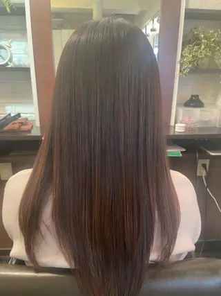 ロング 畠山 真由佳のヘアスタイル