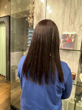 ロング パーマ ROBBY所属・松井美樹/似合わせ ガーリー・韓国のヘアスタイル