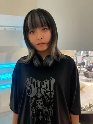 セミロング カラー zestKalon 🔗IBUのヘアスタイル