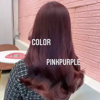 ロング カラー エクステ🩵ブリーチ 韓国ヘア🩵KAEのヘアスタイル