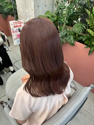 ミディアム カラー ほらぐち るいのヘアスタイル