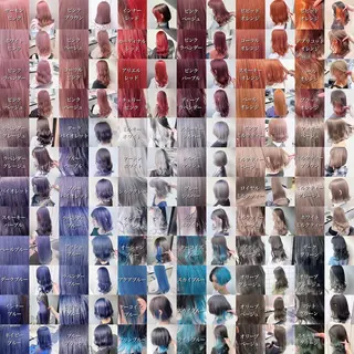 セミロング カラー ヘアアレンジ 全色特化美容師 /コウスケ🎨のヘアスタイル