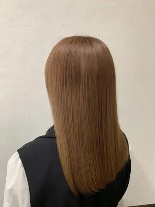 セミロング カラー Bell clip所属・まなか ︎︎☁のヘアスタイル